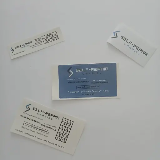 Divers autocollant avec grill entretien