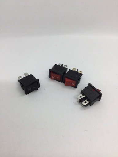 Interrupteur on/off - (21x15mm) 4pins - 6A(max.) - 250V - KCD1