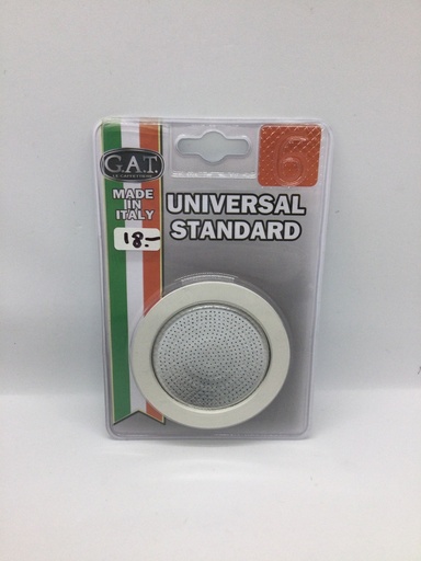 [#M4277] Kit 2 joints et filtre - BLI06 - 6 tasses - Cafetière italienne - Barista - Universel
