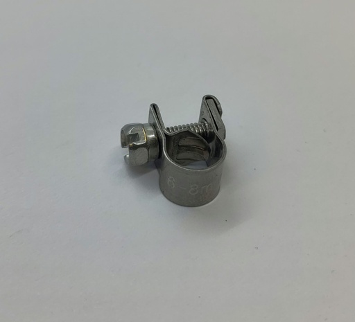 Collier jubilé / Collier de serrage - Inox - 6-8mm - Universel