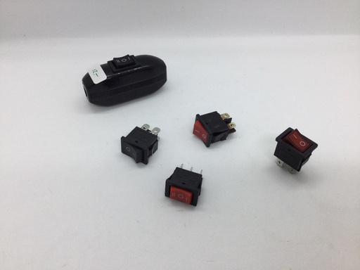 Interrupteur 2 vitesses - 6A(max.) - adaptable - 250V - Universel