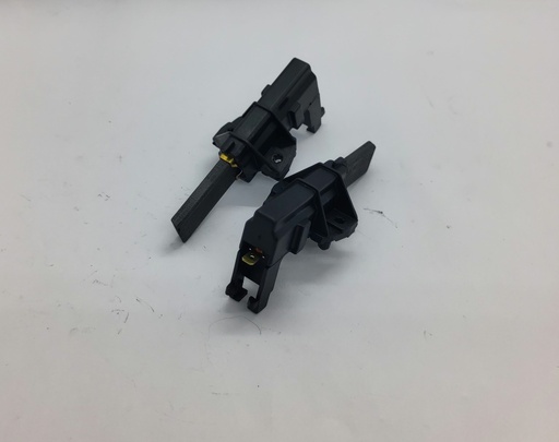 Kit 2 charbons moteur avec support - 4.9x12.35x37mm - Lave-linge - Universel