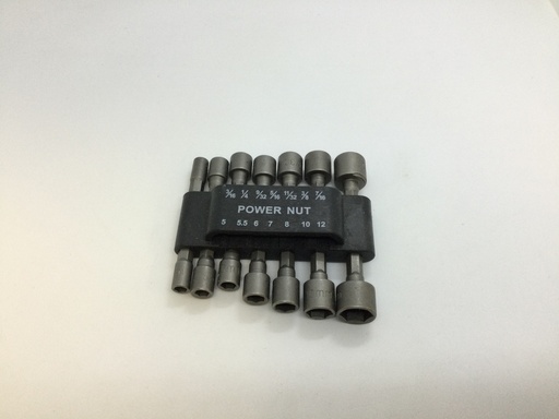 Embout boulon métrique 5 - 5.5 - 6 - 7 - 8 - 10 - 12 & pouce 3/16 à 7/16