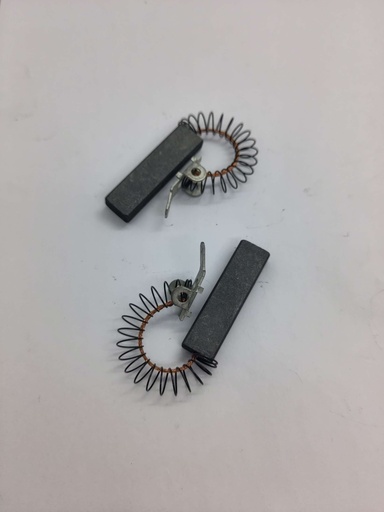 Kit 2 charbons moteur - 6.2x9.9x37mm - Lave-linge - Universel