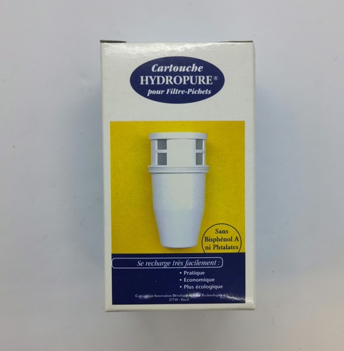[#CI031] Cartouche Ronde pour Filtre Pichet (carafe) - Hydropure / Universel