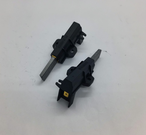 Kit 2 charbons moteur avec support - 4.9x12.35x37mm - Lave-linge - Universel