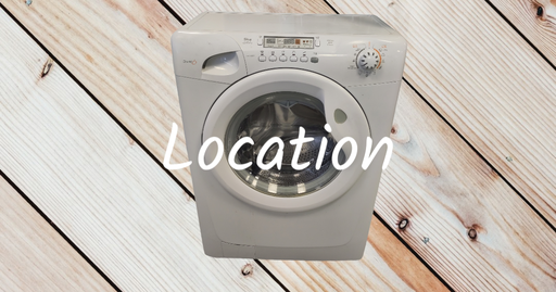 Lave-linge compact - Chargement frontal - LOCATION